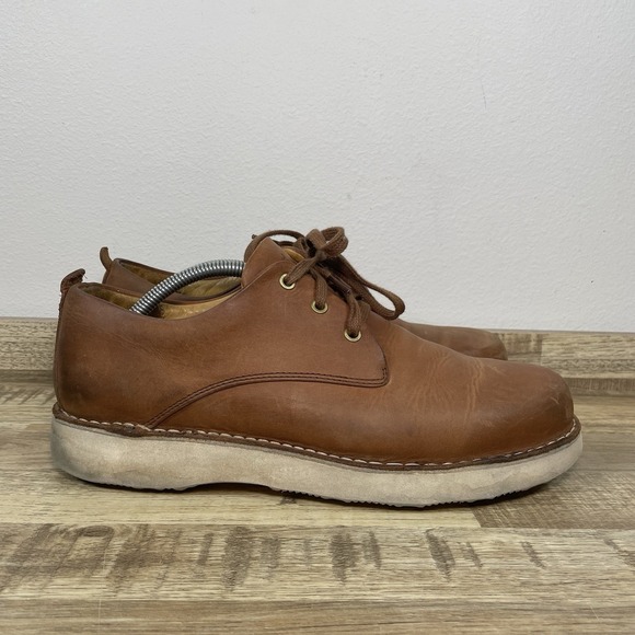 samuel hubbard Other - Samuel Hubbard Hubbard Free Tan Leather Oxford Sneakers Mens 11.5 M Vibram
